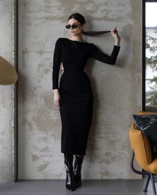 Dress Noir Vision 🖤 #JudgeMeFashion #LuxuryStreetwear #BeYourOwnJudge #EdgyElegance #StatementLook